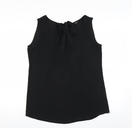 George Womens Black   Basic Blouse Size 12
