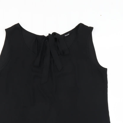 George Womens Black   Basic Blouse Size 12