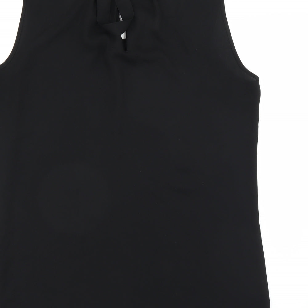 George Womens Black   Basic Blouse Size 12