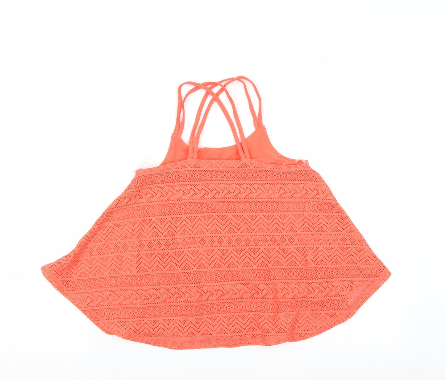 Candy Couture Girls Orange   Basic Blouse Size 9 Years