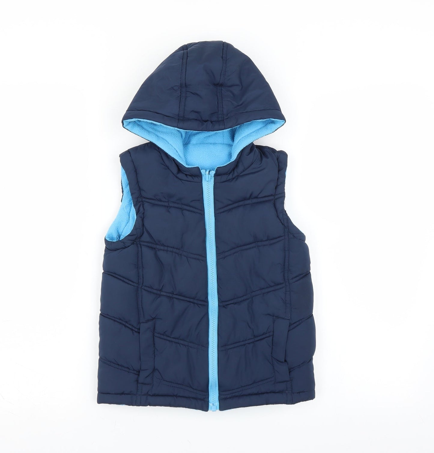 Preworn Boys Blue   Gilet Jacket   - Bodywarmer