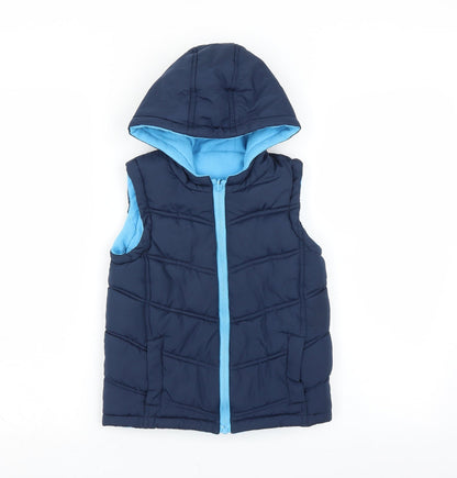 Preworn Boys Blue   Gilet Jacket   - Bodywarmer