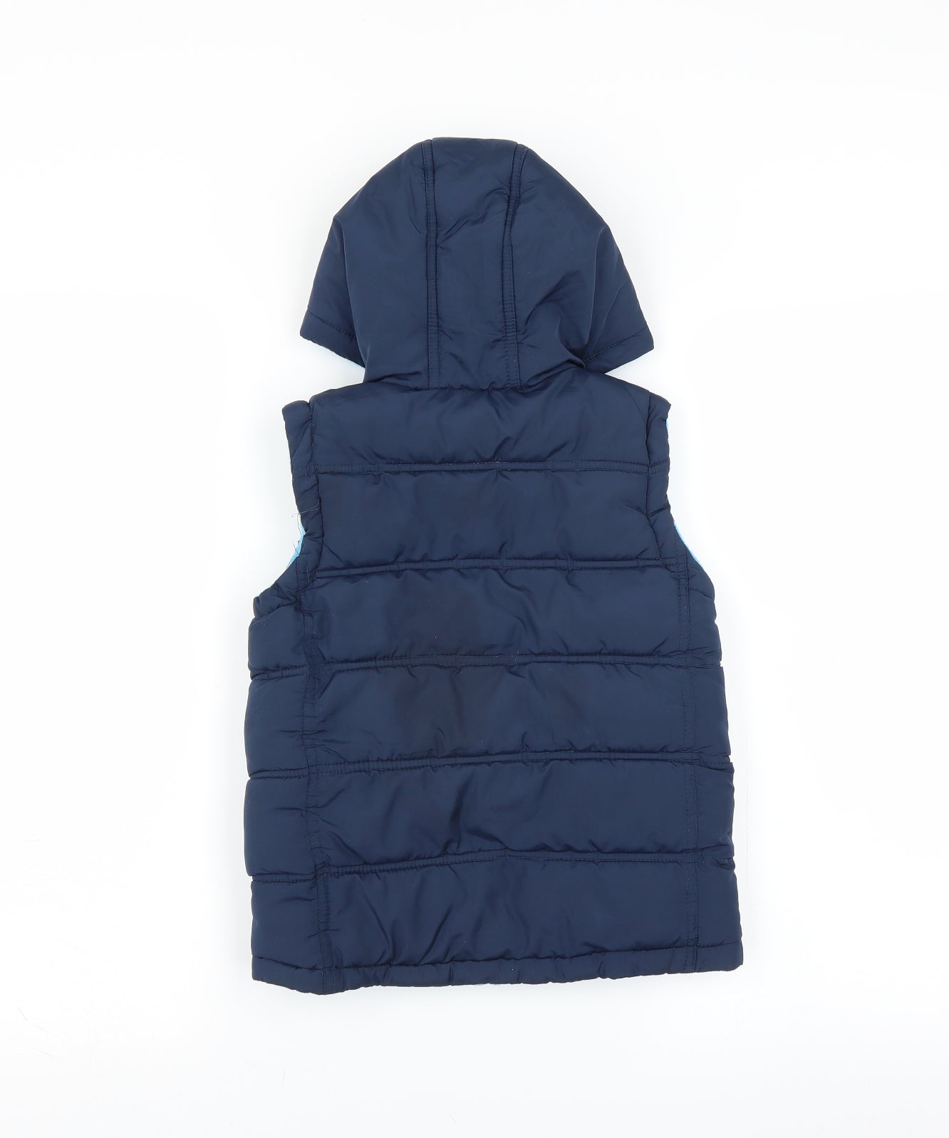 Preworn Boys Blue   Gilet Jacket   - Bodywarmer