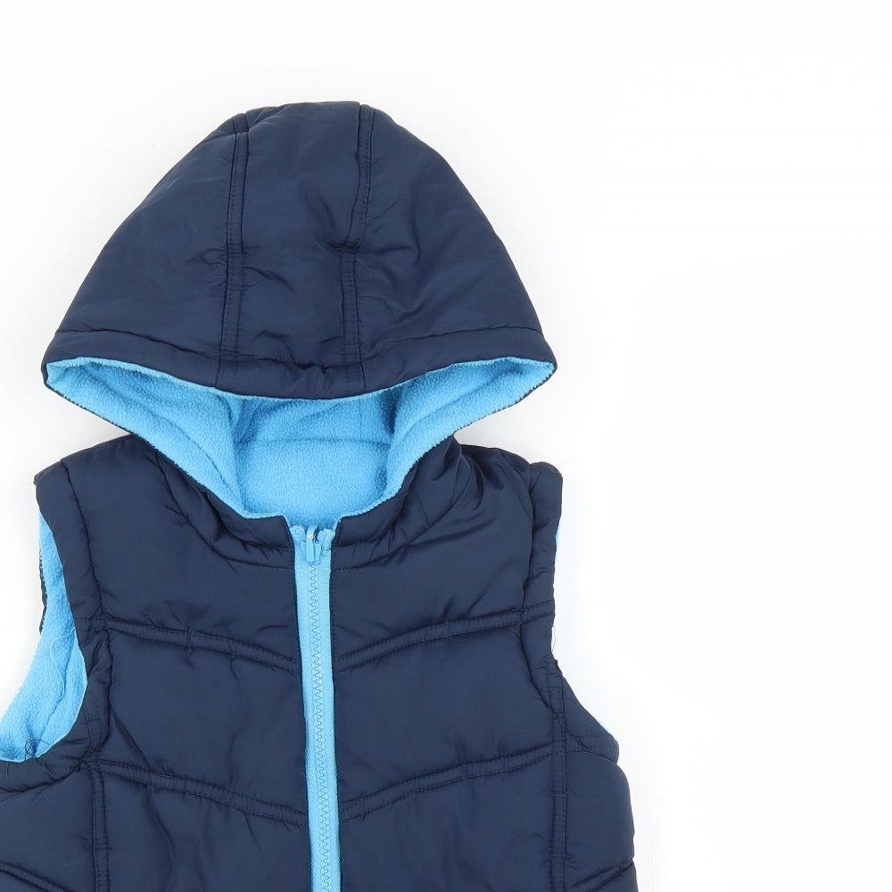 Preworn Boys Blue   Gilet Jacket   - Bodywarmer