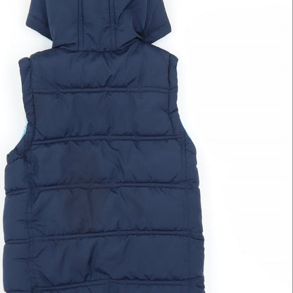 Preworn Boys Blue   Gilet Jacket   - Bodywarmer