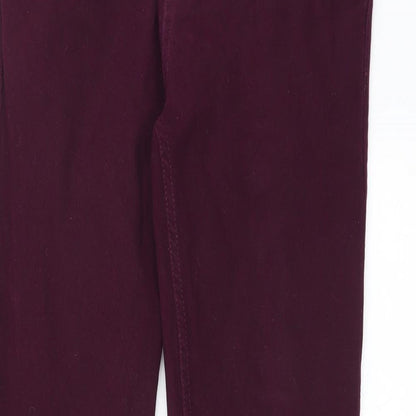 Primark Womens Purple  Denim Skinny Jeans Size 28 in L32 in