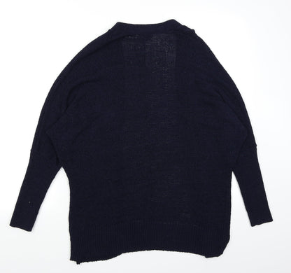 Papaya Womens Blue   Cardigan Jumper Size M