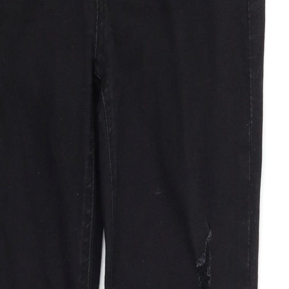 Womens UK Size 6 H&M Regular Fit Skinny Black Jeans