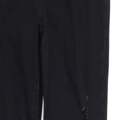 Womens UK Size 6 H&M Regular Fit Skinny Black Jeans