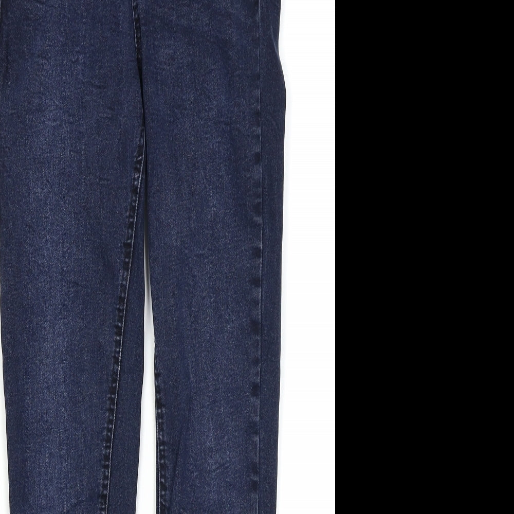 New Look Womens Blue  Denim Skinny Jeans Size 8 L25 in