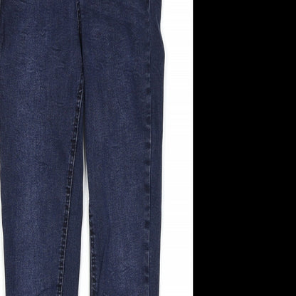New Look Womens Blue  Denim Skinny Jeans Size 8 L25 in