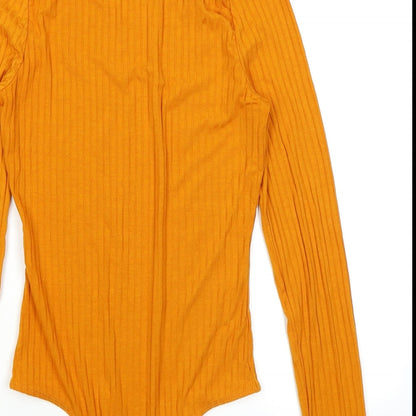 Primark Womens Yellow   Bodysuit One-Piece Size XS