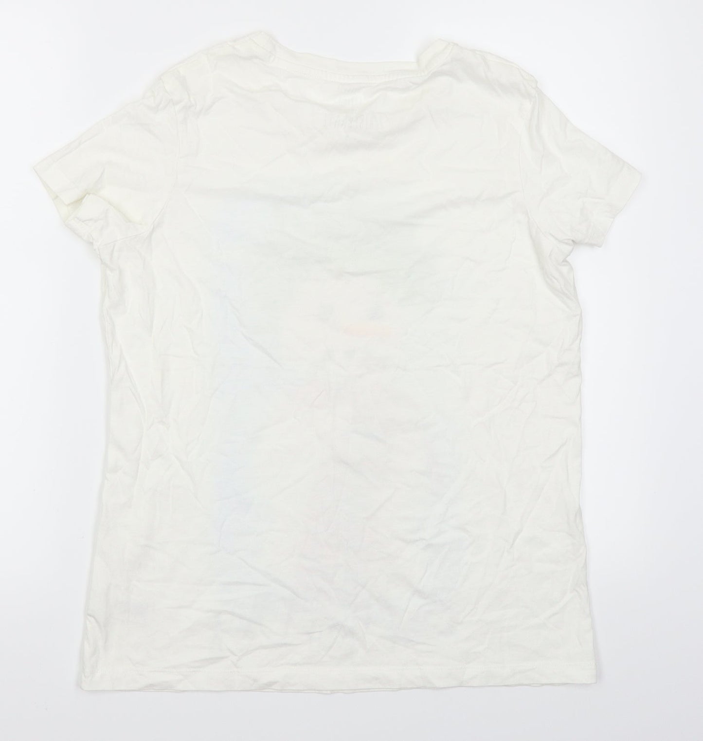 NEXT Mens White    T-Shirt Size M  - Snowman