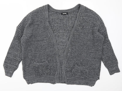 Missguided Womens Black   Cardigan Jumper Size M