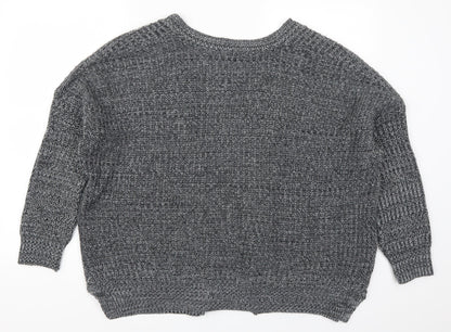 Missguided Womens Black   Cardigan Jumper Size M
