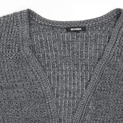 Missguided Womens Black   Cardigan Jumper Size M