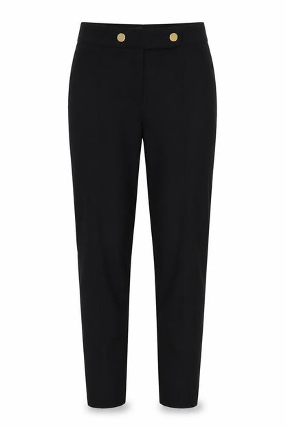 Womens UK Size 10 F&F Regular Fit  Black Trousers