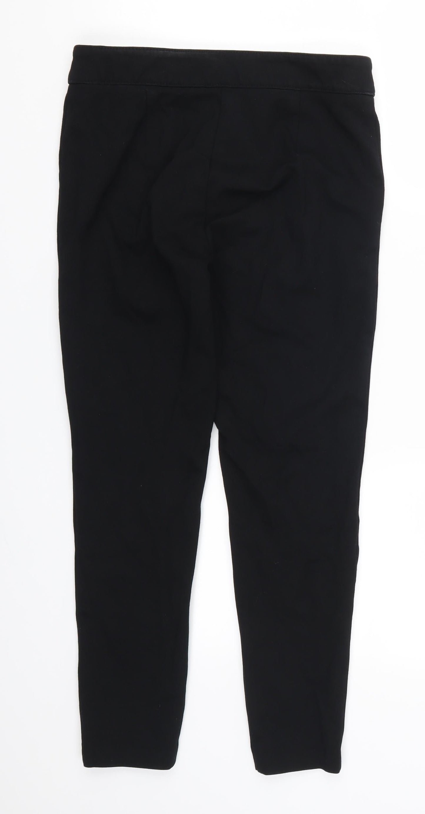 F&F Womens Black   Trousers  Size 10 L25 in