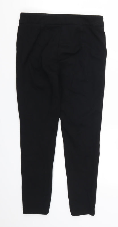 F&F Womens Black   Trousers  Size 10 L25 in