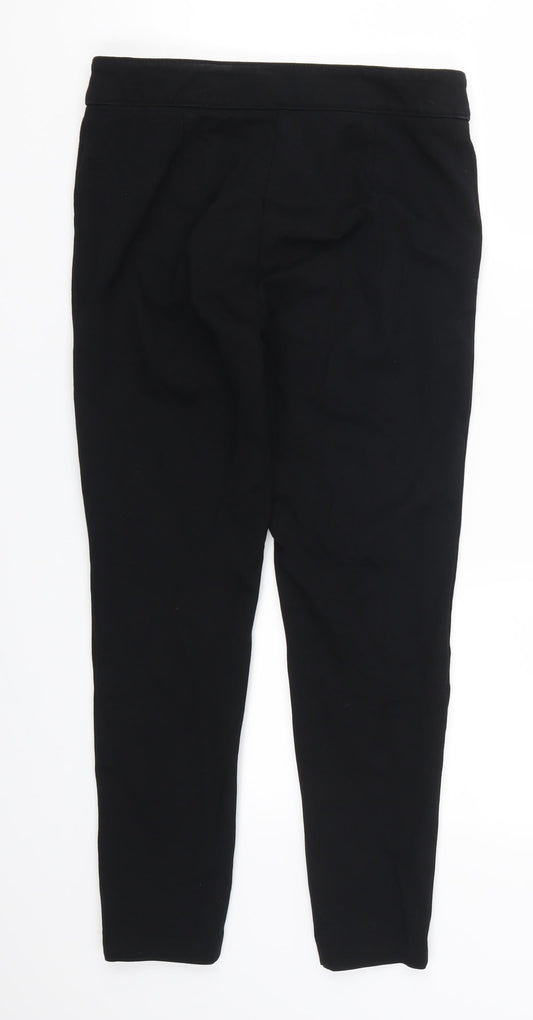 F&F Womens Black   Trousers  Size 10 L25 in