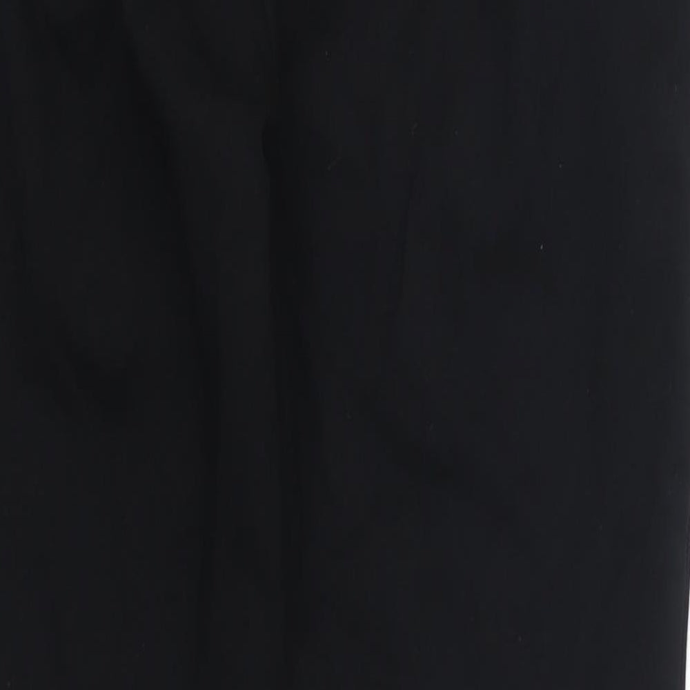 F&F Womens Black   Trousers  Size 10 L25 in