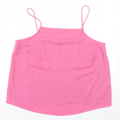 F&F Womens Pink   Basic Tank Size 14