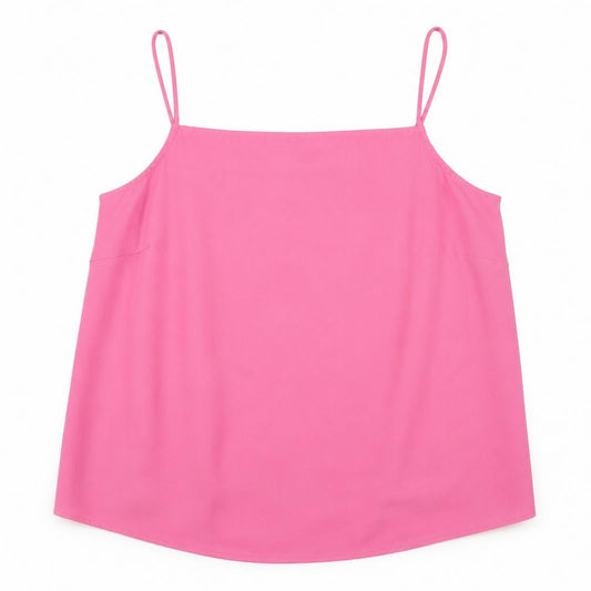 Womens UK Size 14 F&F Pink Basic Tank