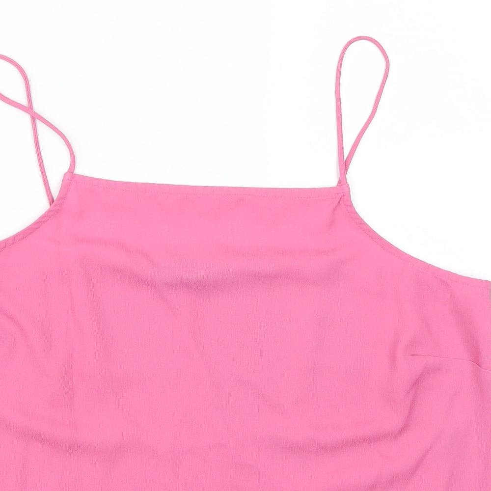 F&F Womens Pink   Basic Tank Size 14
