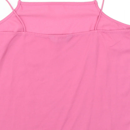F&F Womens Pink   Basic Tank Size 14