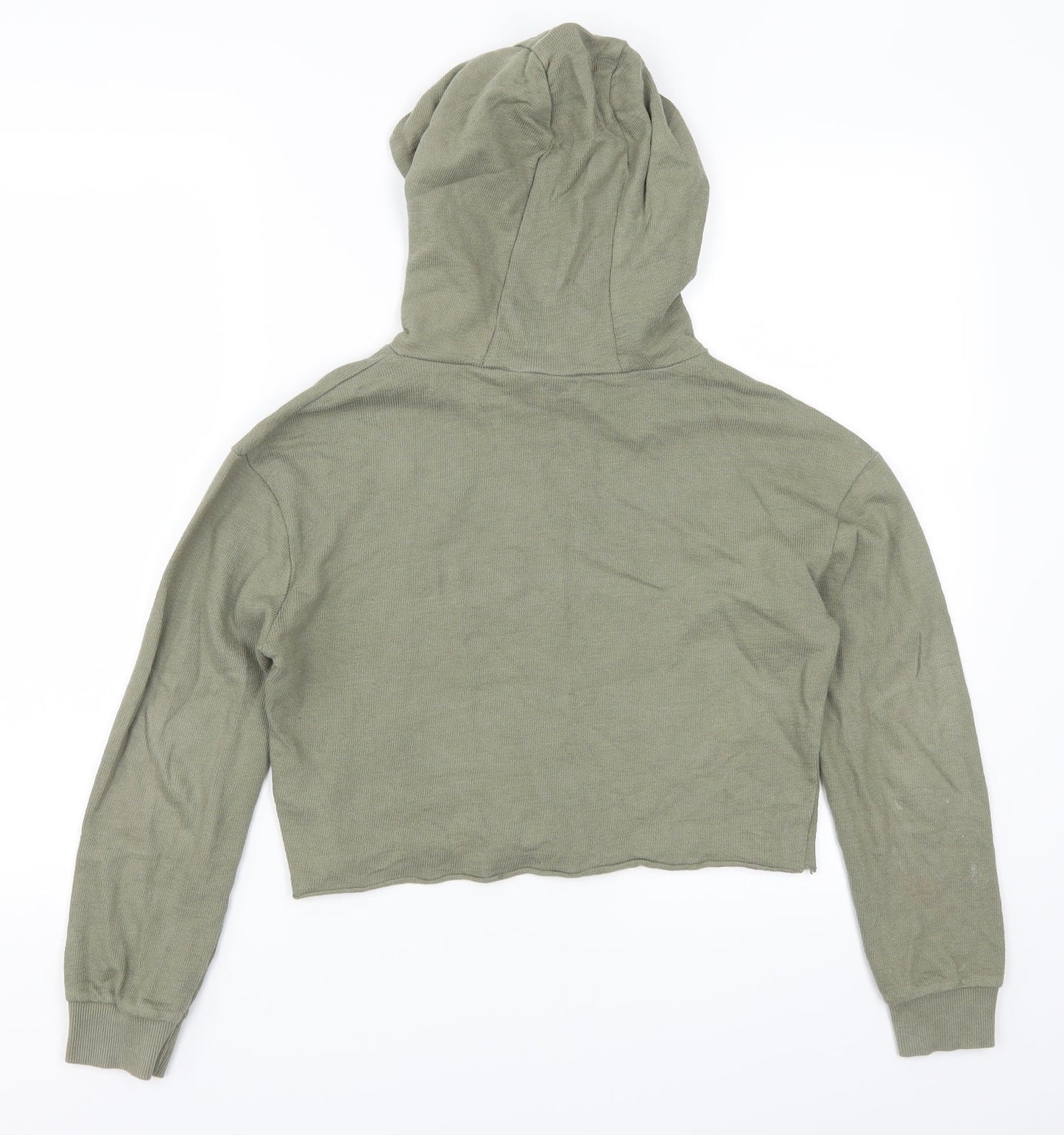 Evie Girls Green   Pullover Hoodie Size 9-10 Years  - Girld Can Do Anything