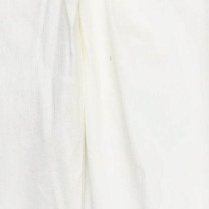 Womens UK Size 27 in Preworn Regular Fit Skinny White Jeans