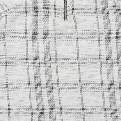Atmosphere Womens Grey Check  Pullover Jumper Size 16