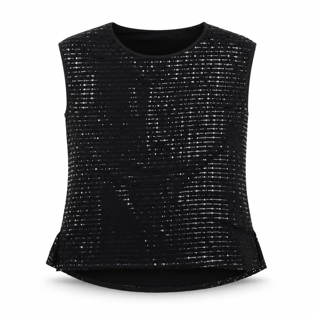Womens UK Size 16 Saloos Black Basic Blouse