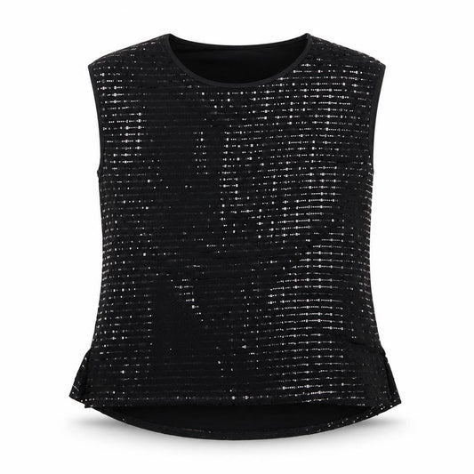 Womens UK Size 16 Saloos Black Basic Blouse
