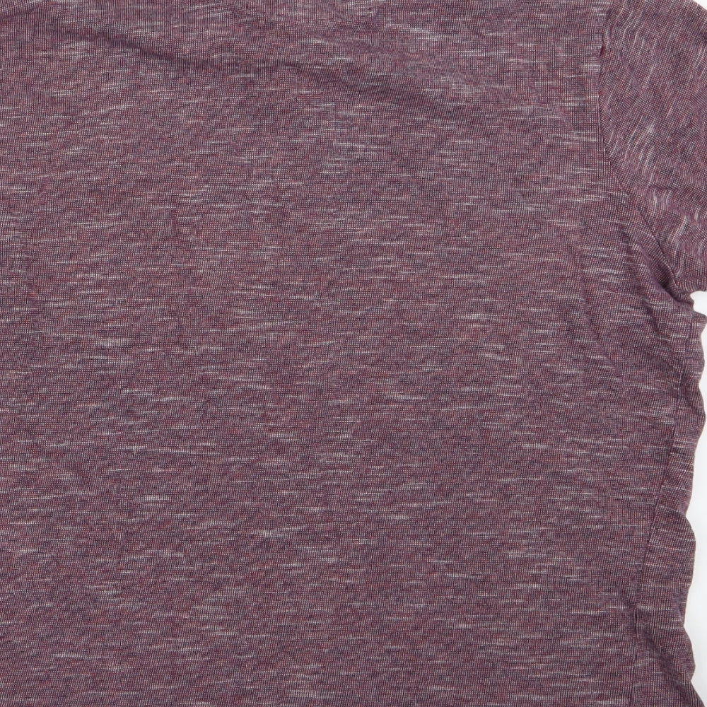 Easy Mens Purple    Polo Size L