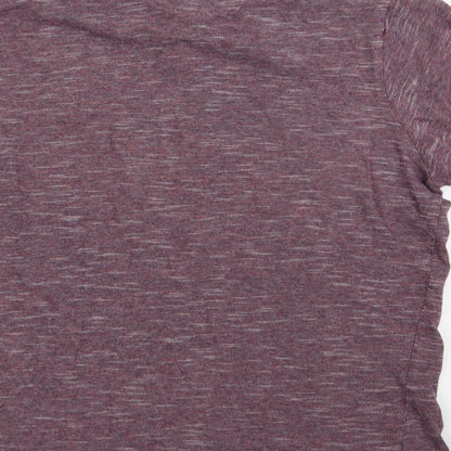 Easy Mens Purple    Polo Size L