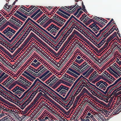 Womens UK Size 12 Divided by H&M Multicoloured Camisole Tank
