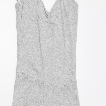 H&M Womens Grey   Fit & Flare  Size XS