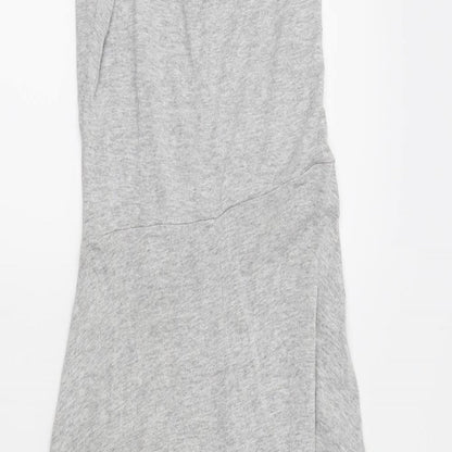 H&M Womens Grey   Fit & Flare  Size XS