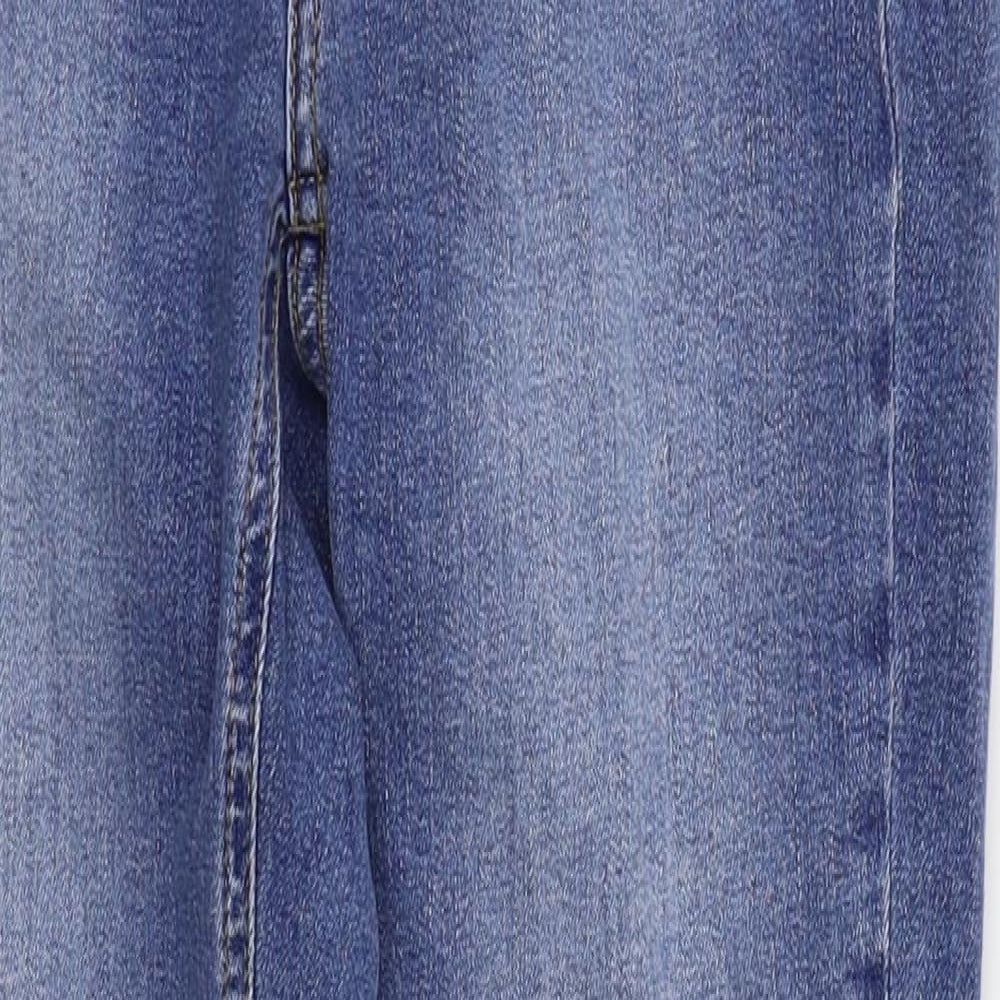 New Look Womens Blue   Skinny Jeans Size 8 L26 in - ripped jeans
