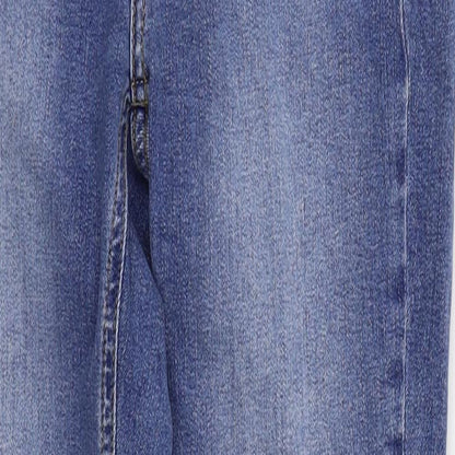 New Look Womens Blue   Skinny Jeans Size 8 L26 in - ripped jeans