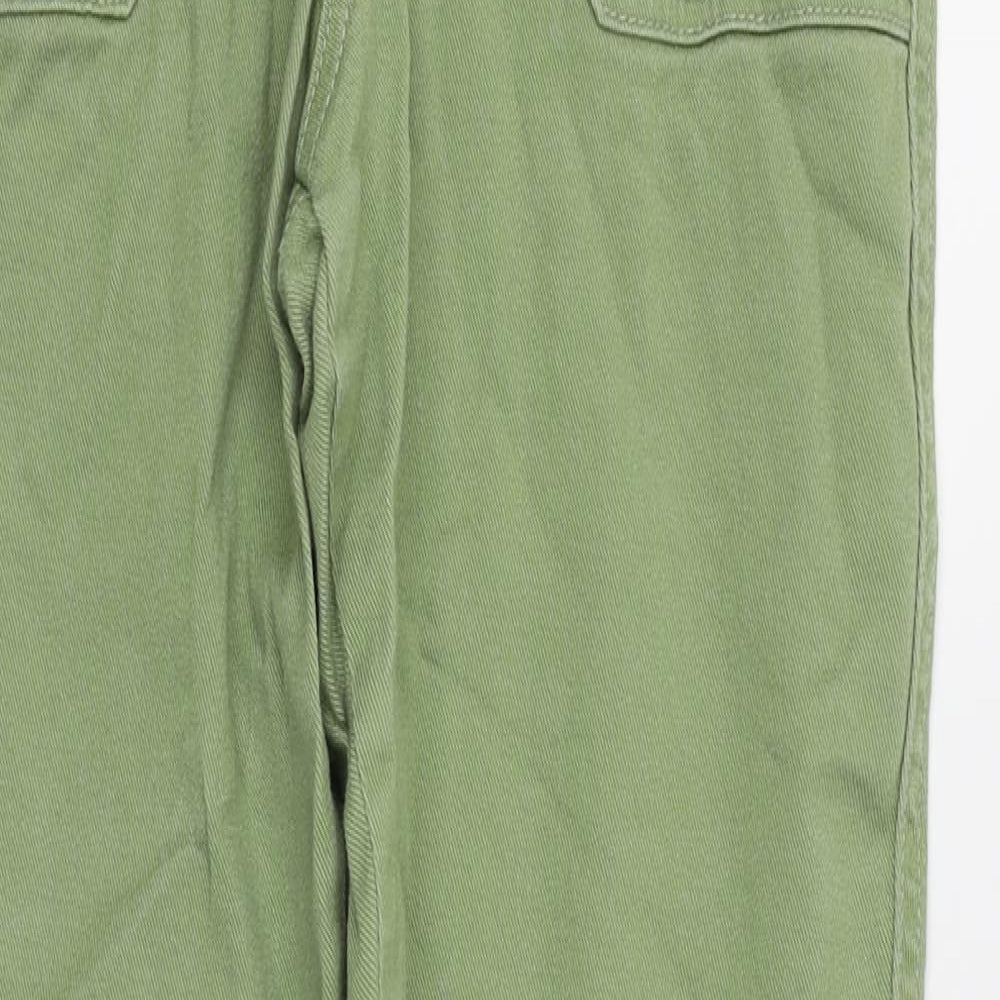 F&F Womens Green   Skinny Jeans Size 10 L25 in
