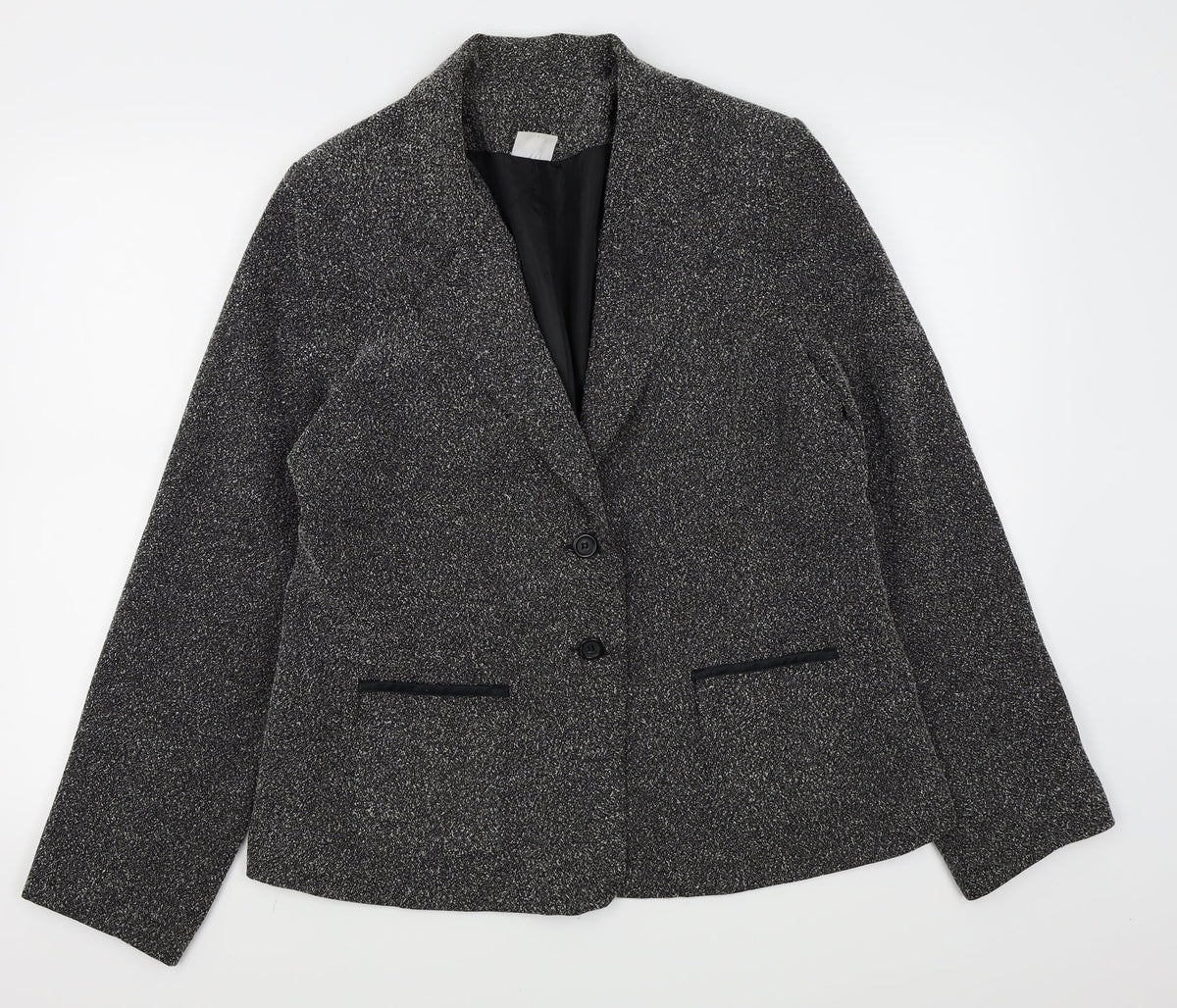 Editions Womens Black   Jacket Blazer Size 18
