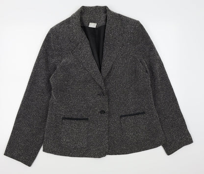 Editions Womens Black   Jacket Blazer Size 18