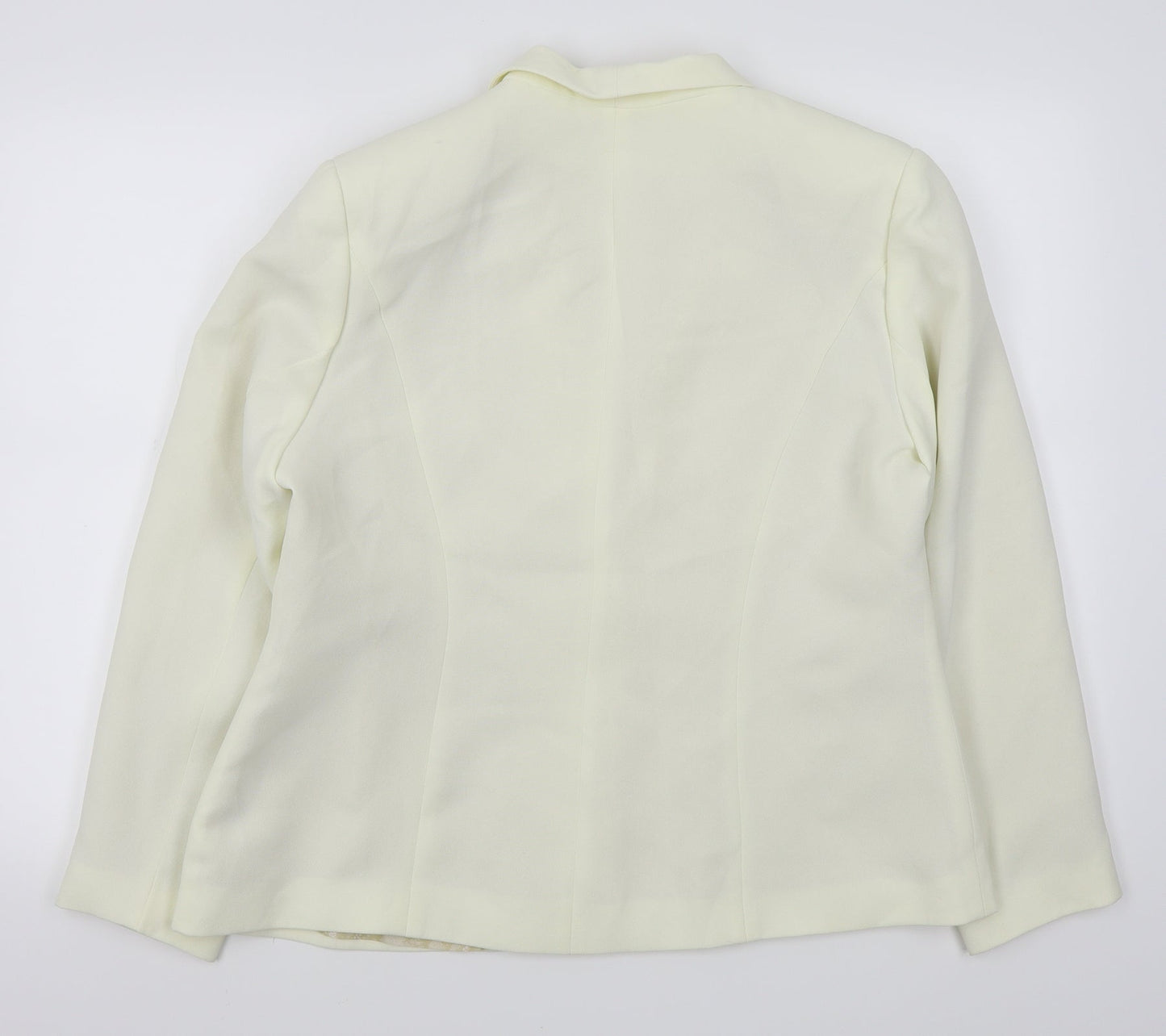 Kaleidoscope Womens White   Jacket Blazer Size 18