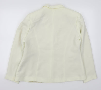 Kaleidoscope Womens White   Jacket Blazer Size 18