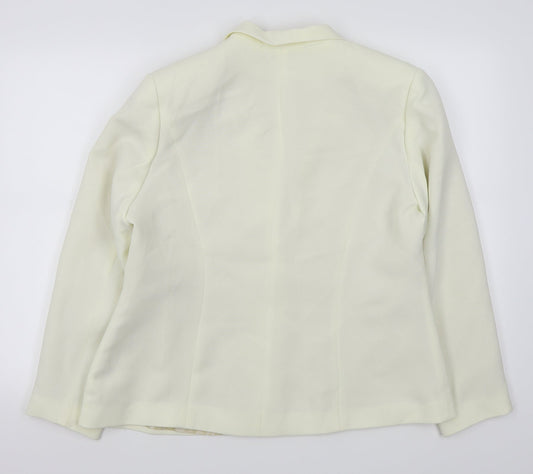 Kaleidoscope Womens White   Jacket Blazer Size 18