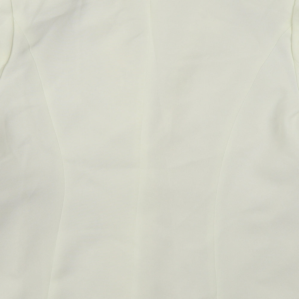 Kaleidoscope Womens White   Jacket Blazer Size 18