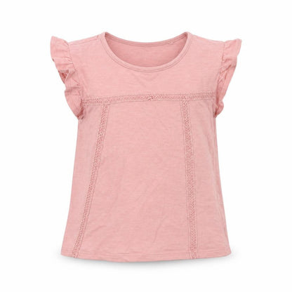 Tu Girls Orange   Basic T-Shirt Size 7 Years