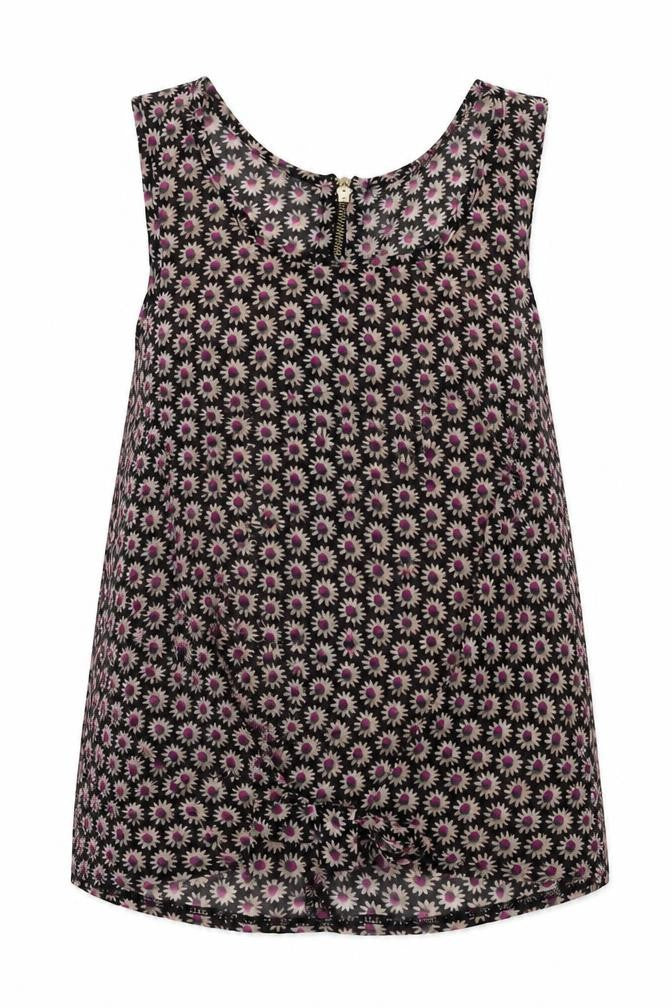 Womens UK Size 8 new look Multicoloured Basic Blouse
